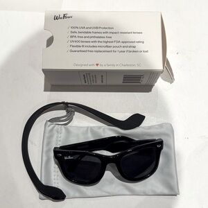 0-1Y WeeFarers Children's Polarized Sunglasses Black